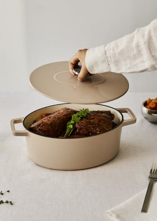 IRON POT - Cacerola cocotte de hierro fundido esmaltada