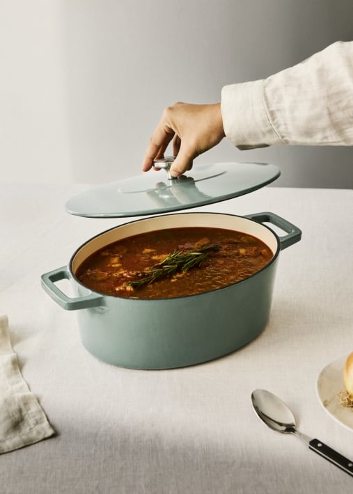 IRON POT - Cacerola cocotte de hierro fundido esmaltada