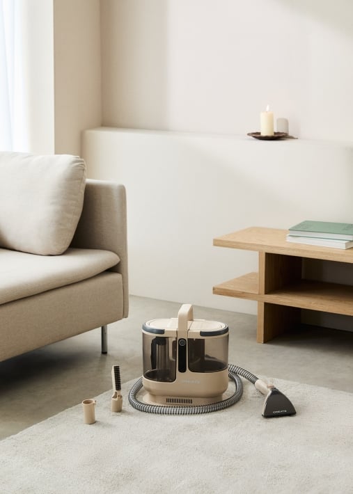 HOMECARE SPOT CLEANER - Limpia tapicerías y alfombras a vapor con aspiración