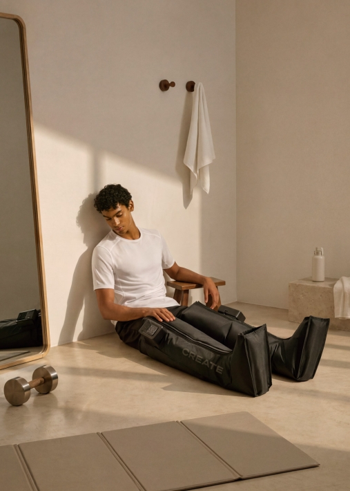 BODYCARE PRESSO BOOTS - Botas de presoterapia inalámbricas con 5 cámaras de aire