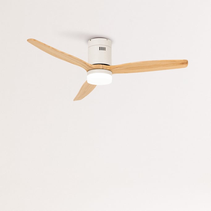 LIGHTCALM WHITE - Ventilador de Techo 40W DC Reverse con Luz , imagen de galer&iacute;a 1