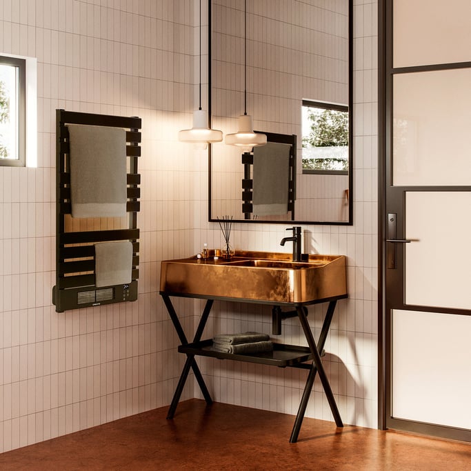 WARM TOWEL PRO 500/1500W - Toallero eléctrico con calefactor cerámico y Wifi, imagen de galer&iacute;a 15