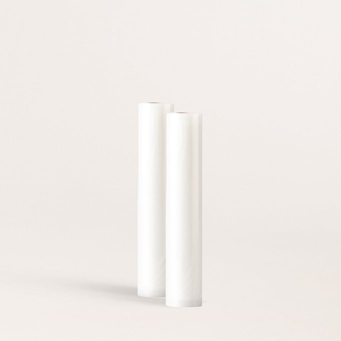 Pack de 2 rollos de bolsas para envasar al vacío de 20x600 cm., imagen de galería 1022795