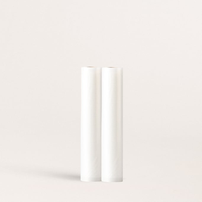 Pack de 2 rollos de bolsas para envasar al vacío de 20x600 cm., imagen de galería 1022801