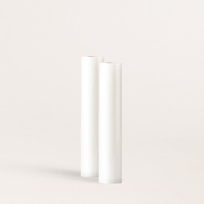 Pack de 2 rollos de bolsas para envasar al vacío de 28x600 cm., imagen de galería 1022818