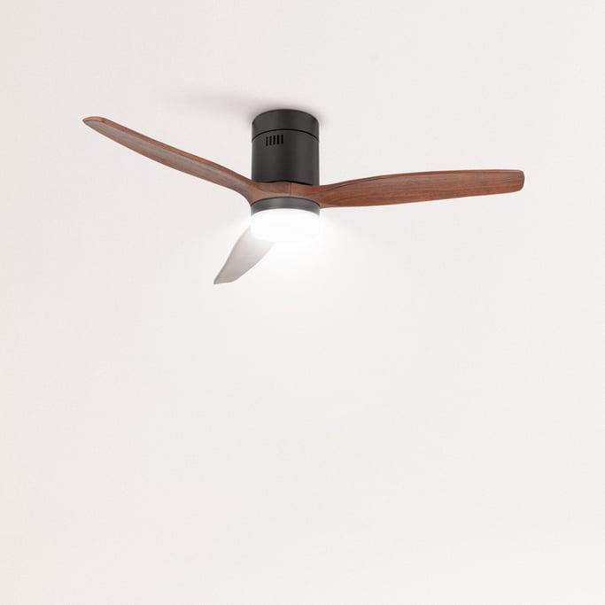 LIGHTCALM BLACK - Ventilador de Techo 40W DC Reverse con Luz , imagen de galer&iacute;a 1