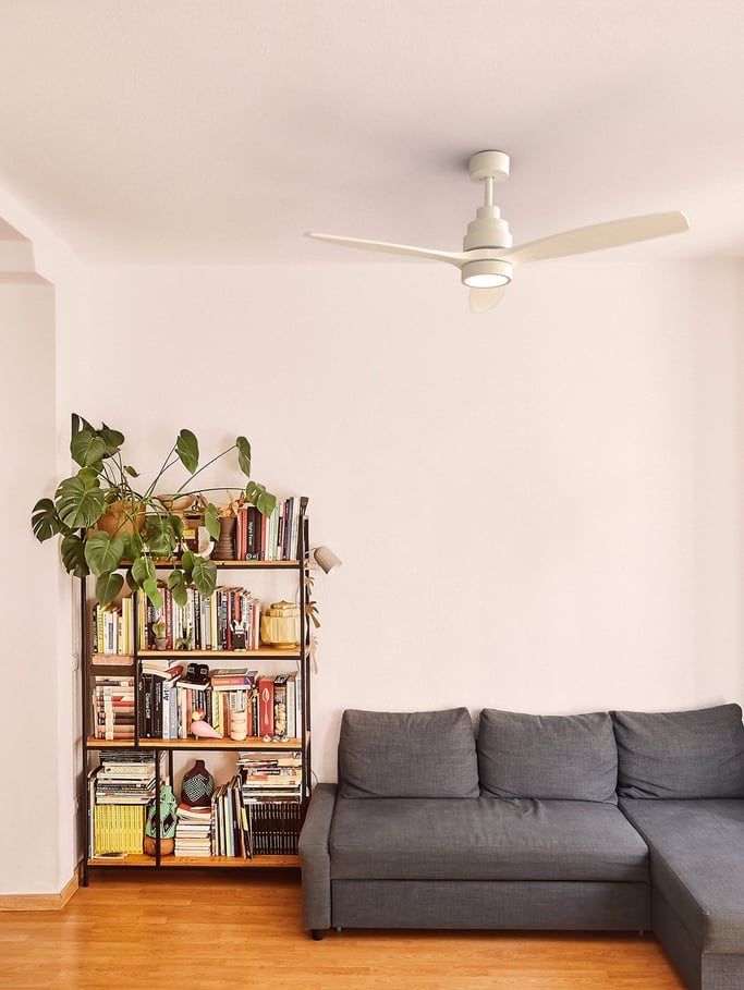 WINDLIGHT WHITE - Ventilador de Techo 40W DC Reverse con Luz , imagen de galer&iacute;a 10