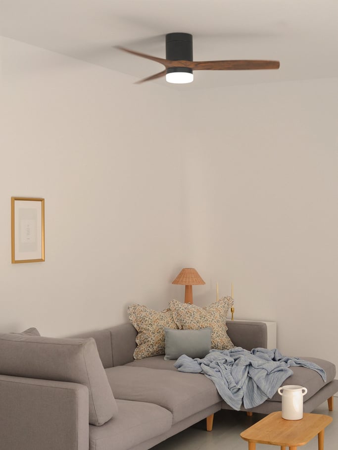 LIGHTCALM BLACK - Ventilador de Techo 40W DC Reverse con Luz , imagen de galer&iacute;a 10