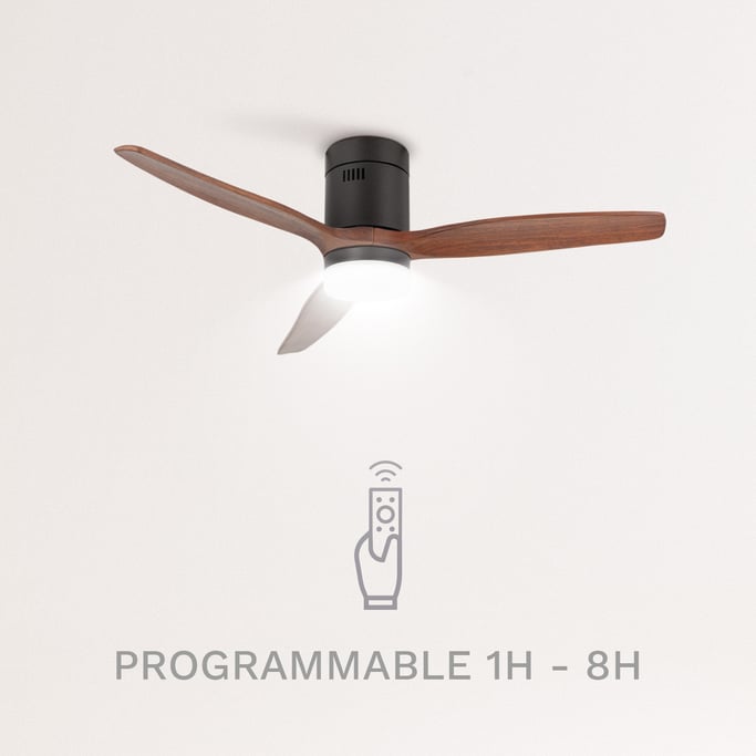 LIGHTCALM BLACK - Ventilador de Techo 40W DC Reverse con Luz , imagen de galer&iacute;a 5