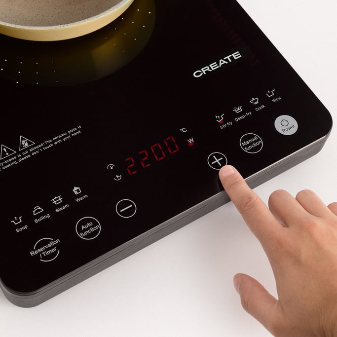 VITRO HANDY PRO - Placa vitrocerámica y de inducción portátil, imagen de galería 7