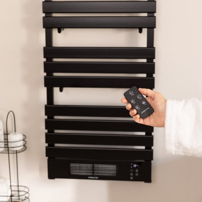 WARM TOWEL PRO 500/1500W - Toallero eléctrico con calefactor cerámico y Wifi, imagen de galer&iacute;a 12