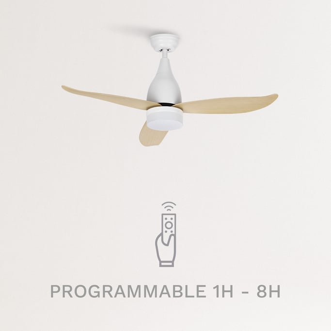 WINDLIGHT HELIX DC - Ventilador de Techo 40W Silencioso Ø112 cm, imagen de galer&iacute;a 9