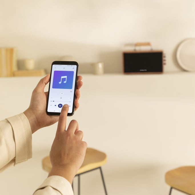 SPEAKER RETRO WOOD - Altavoz Bluetooth 5.2 y reproductor USB , imagen de galería 13