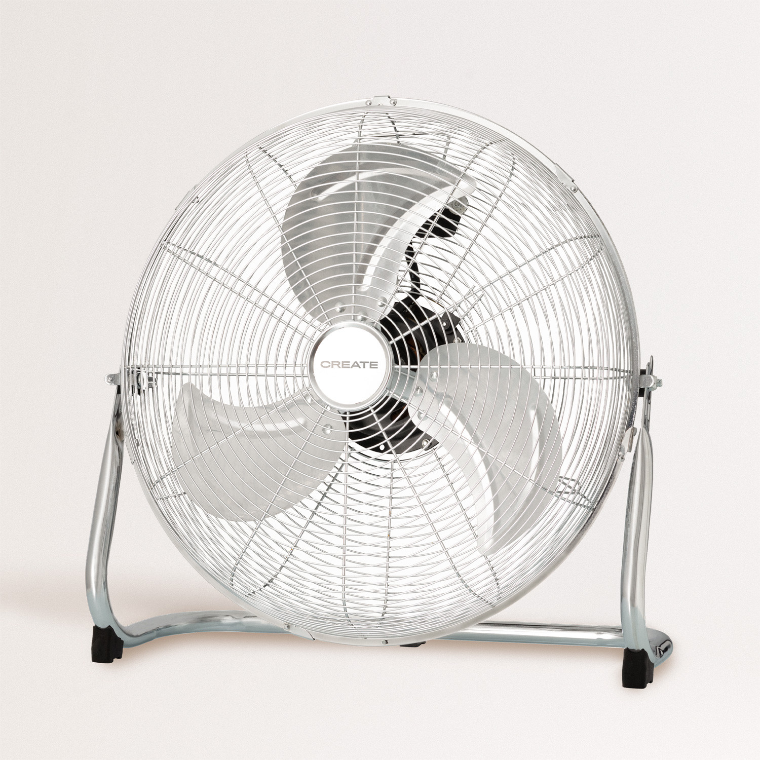 Ventilador Industrial AREBOS 45cm - 3 Velocidades, Inclinación Ajustable Y Super Silencioso