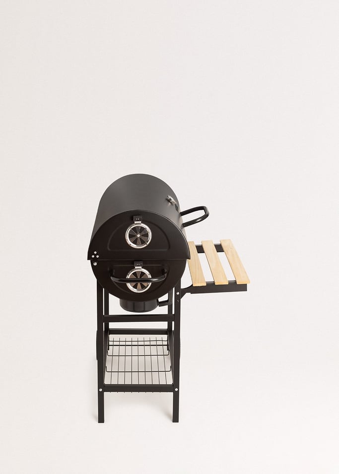 BBQ SMOKEY COMPACT - Barbacoa ahumadora de carbón compacta y portátil -  Create