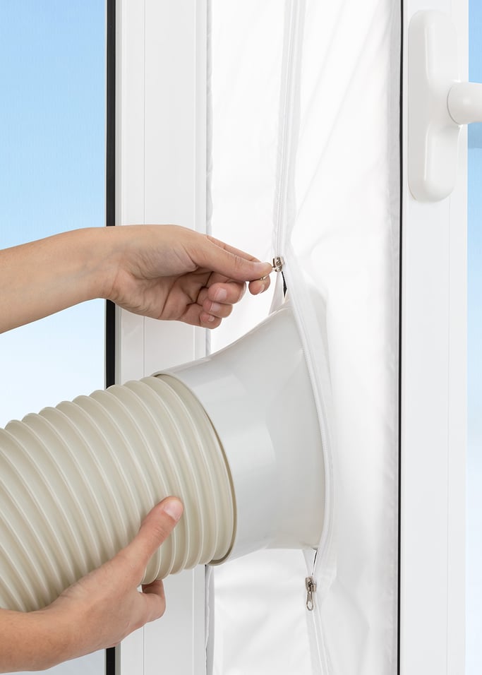 Kit de extracción y aislamiento de ventanas abatibles para aires  acondicionados portátiles - Create