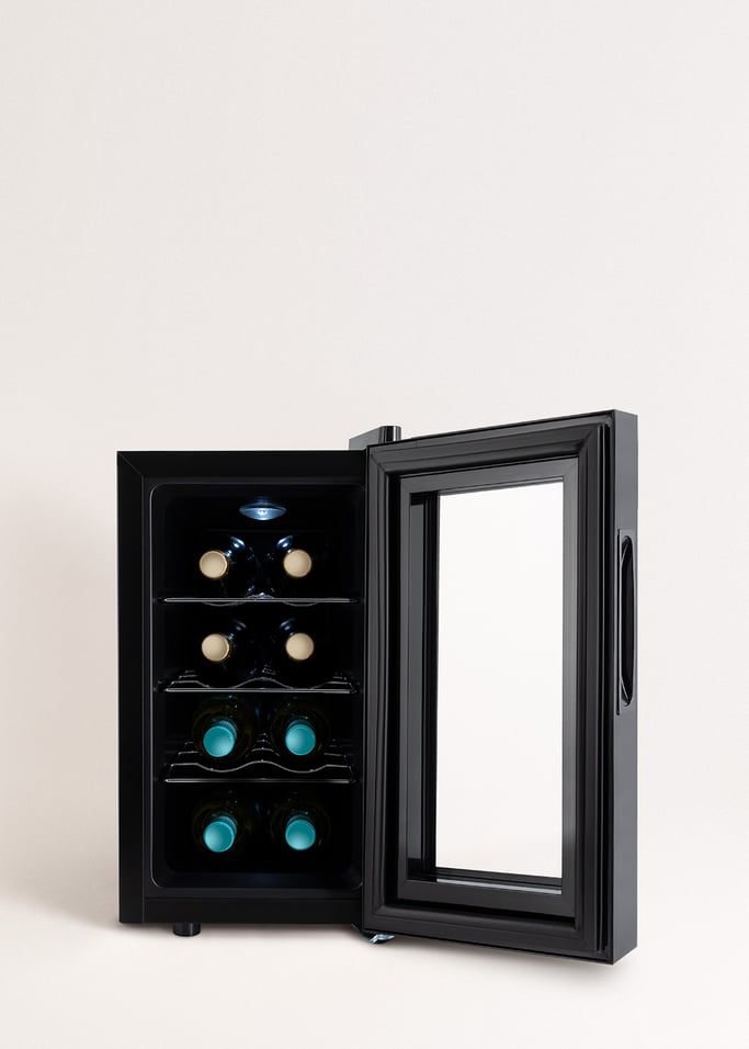 CREATE/WINECOOLER S/Vinoteca de 8 botellas Negra / 23L, 60W Luz