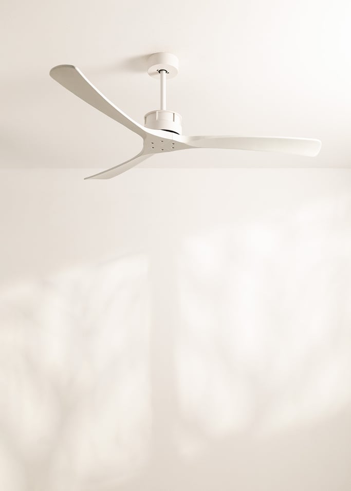WIND LARGE - Ventilador de techo 40W silencioso XL Ø152 cm, imagen de galería 1