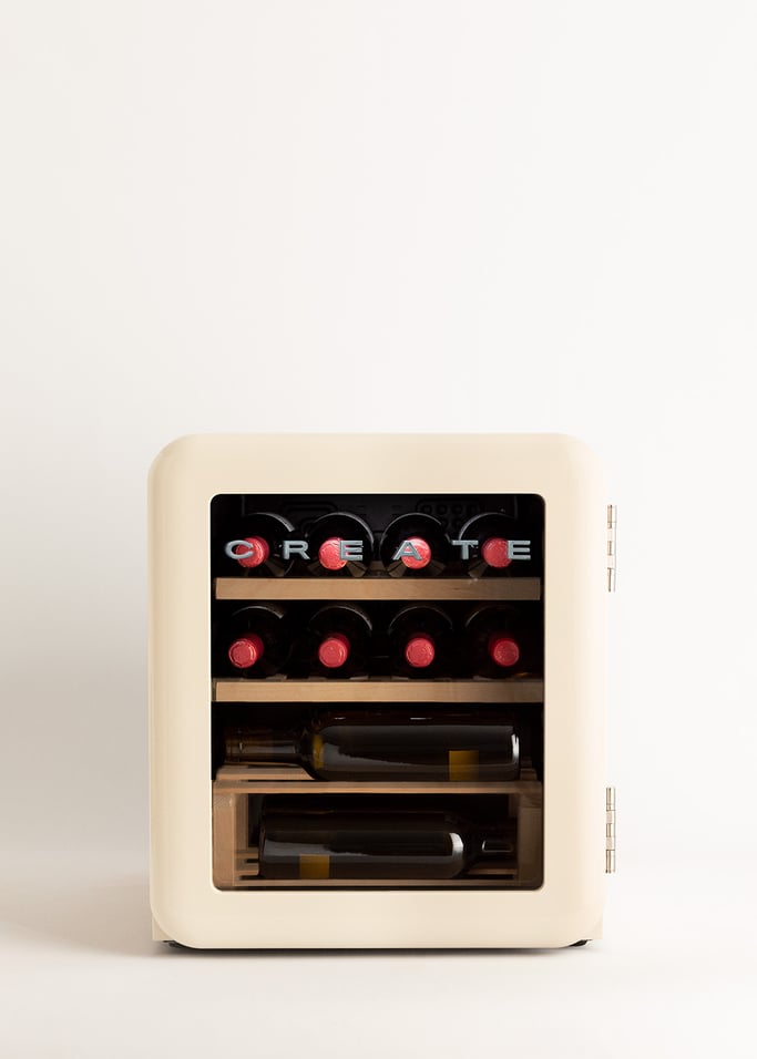 PACK WINECOOLER RETRO M Vinoteca eléctrica de 12 botellas + WINE OPENER Sacacorchos Descorchador Eléctrico, imagen de galería 2