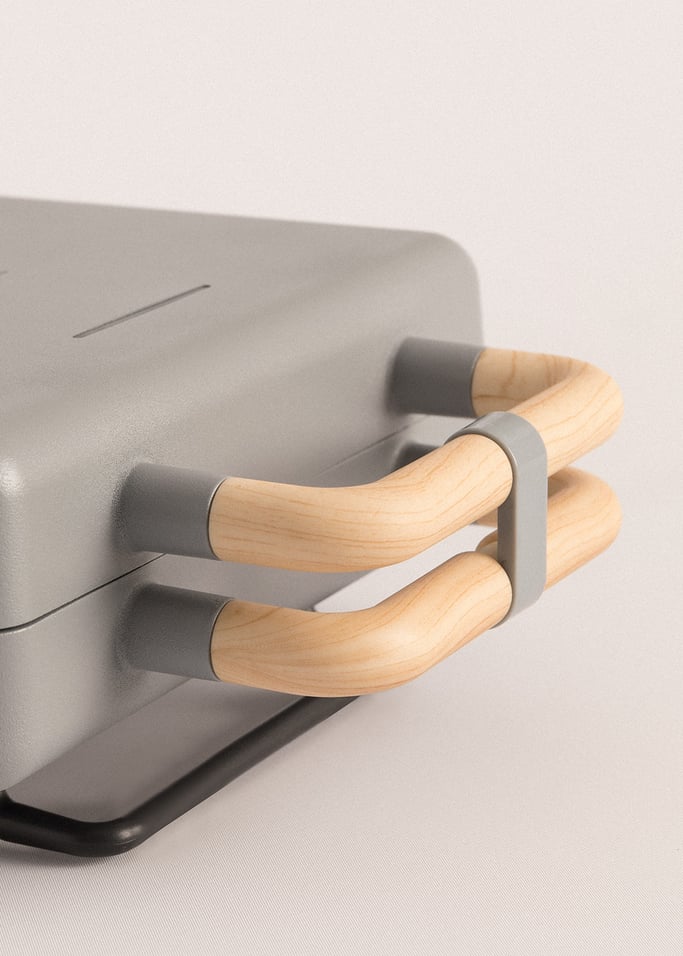 Pack STONE STUDIO Doble - Sandwichera, grill y gofrera + Placa Taiyaki + Placa tortitas pancake , imagen de galería 2524905