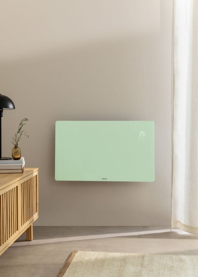 WARM CRYSTAL 2000W - Convector eléctrico de cristal con WiFi, imagen de galería 2