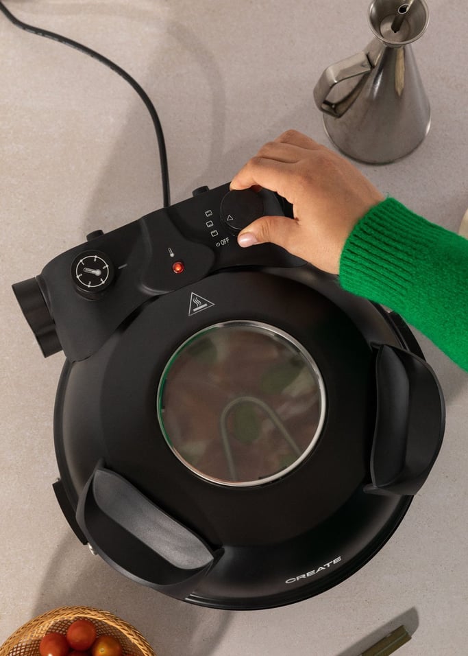 PIZZA MAKER - Horno eléctrico para pizzas a la piedra, imagen de galería 3