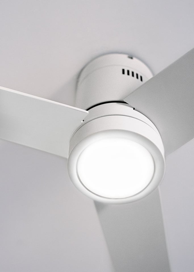WIND MINIMAL - Ventilador de techo 40W silencioso Ø132 cm con luz LED de 15W, imagen de galería 8