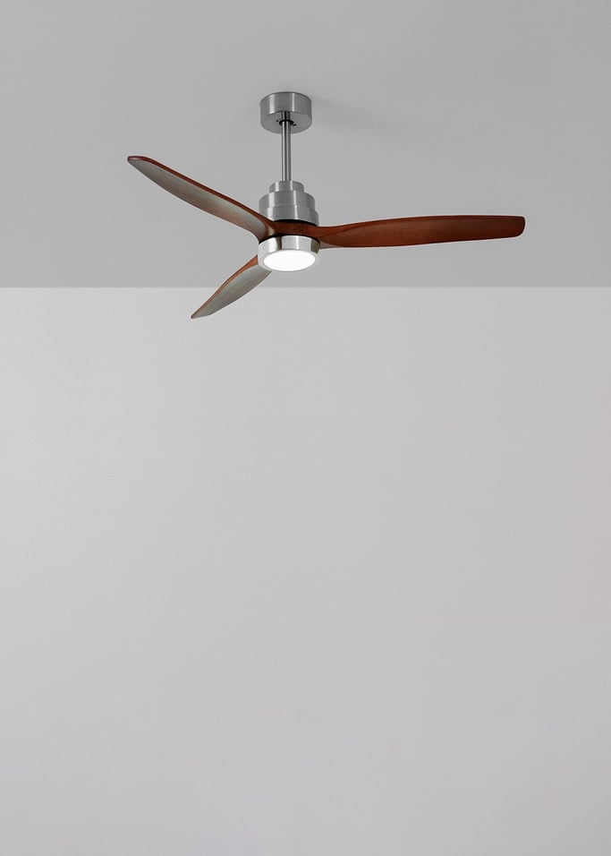 WIND STYLANCE - Ventilador de techo 40W silencioso Ø132 cm 100% madera, imagen de galería 2