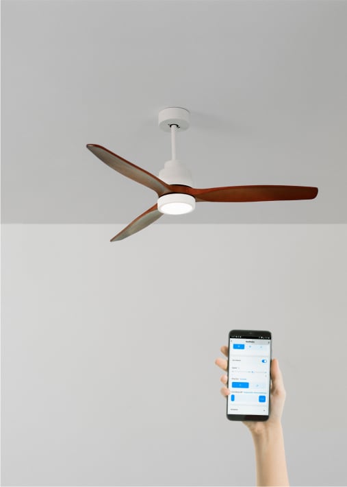 Comprar WIND STYLANCE - Ventilador de techo 40W silencioso 100% madera varios tamaños