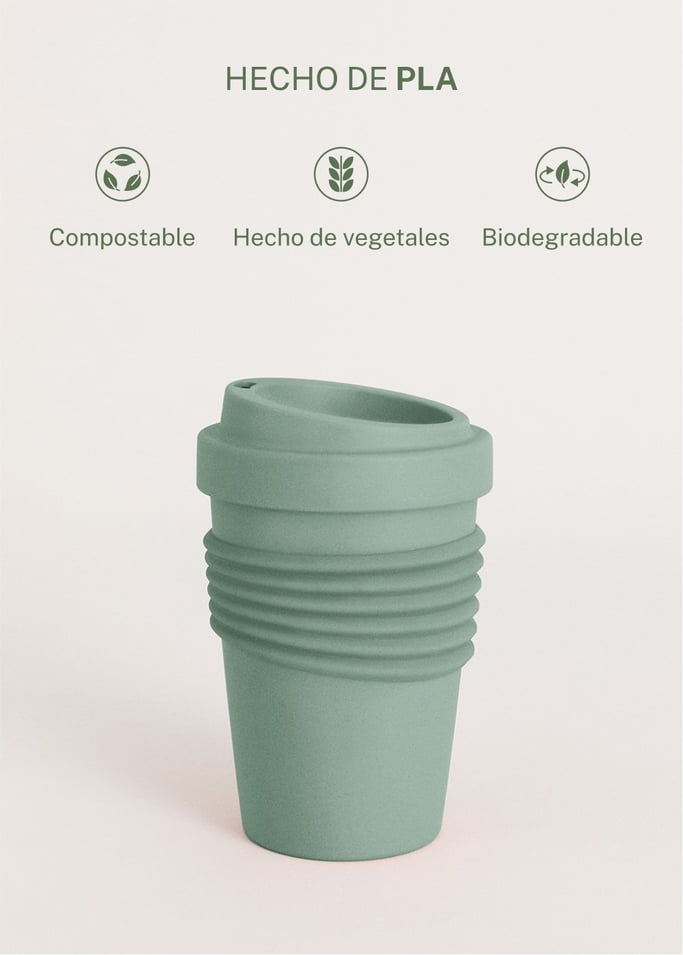 KITCHENWARE OUTDOOR ECO - Vaso con tapa para café de material reciclado, imagen de galería 4
