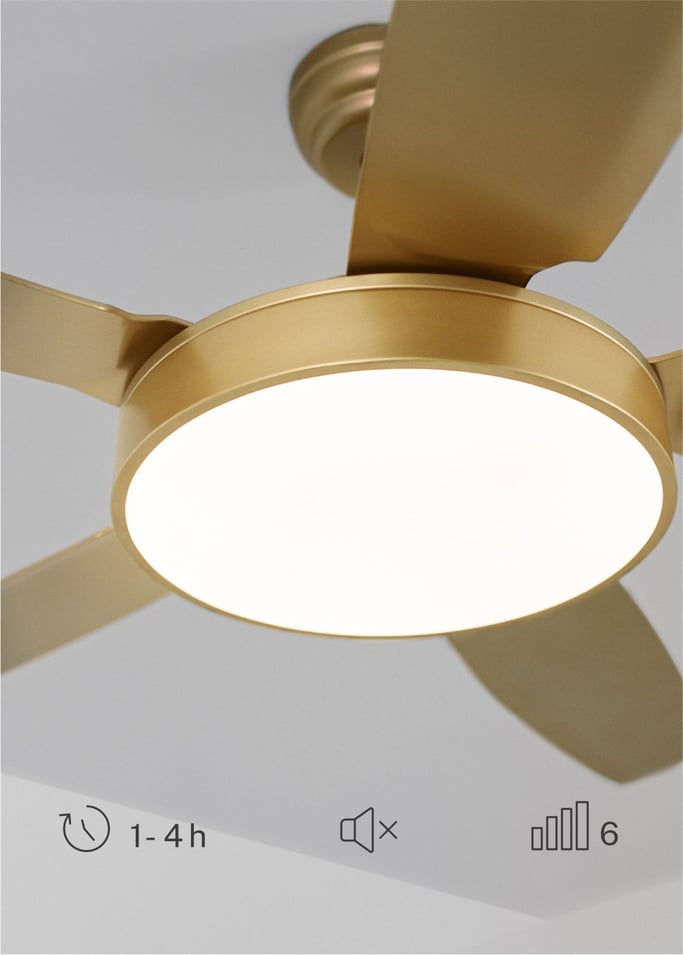 WIND FLAT - Ventilador techo 40W silencioso Ø132 cm , imagen de galer&iacute;a 4