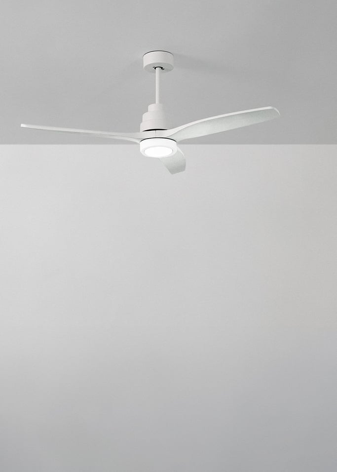 WIND STYLANCE - Ventilador de techo 40W silencioso Ø132 cm 100% madera, imagen de galería 2