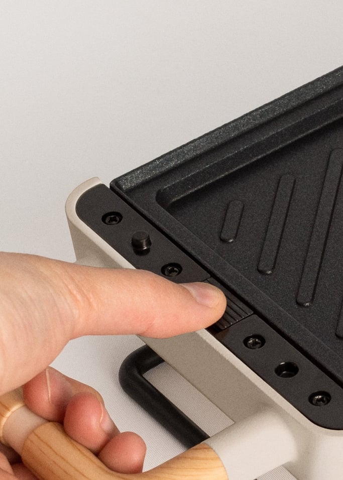 Pack STONE STUDIO Individual - Sandwichera grill y gofrera + Placa Taiyaki + Placa tortitas pancake + Placa donuts, imagen de galería 3