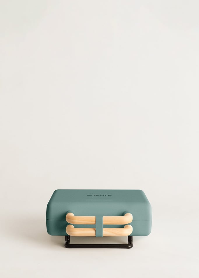 Pack STONE STUDIO Doble - Sandwichera, grill y gofrera + Placa Taiyaki + Placa tortitas pancake , imagen de galería 2