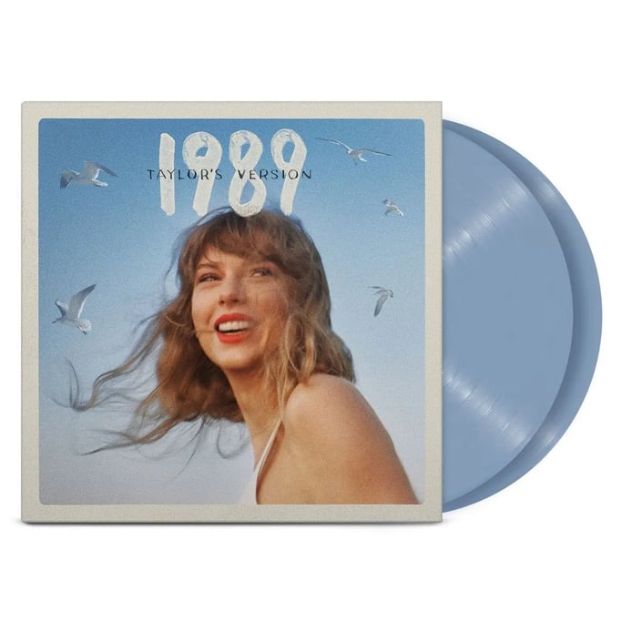 TAYLOR SWIFT - 1989 (Taylor´s Version) 2LP Crystal Skies Blue, imagen de galería 1