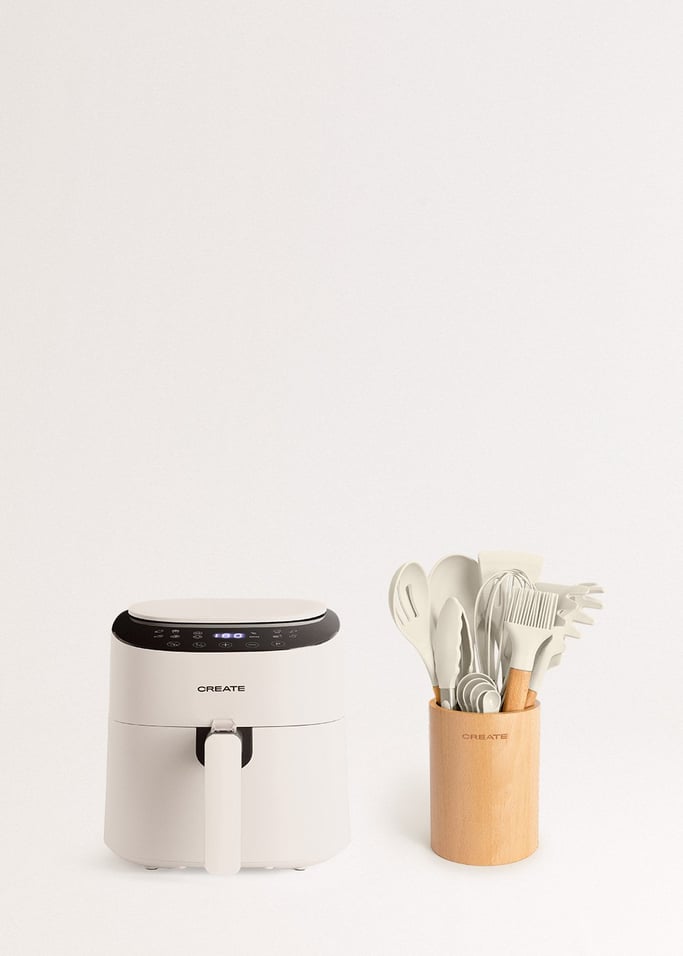 Pack AIR FRYER PRO COMPACT 3.5 L + Set de utensilios de cocina, imagen de galería 1