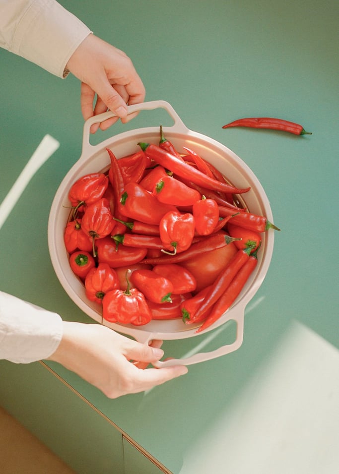 KITCHENWARE STUDIO - Escurridor plegable de alimentos, imagen de galería 3