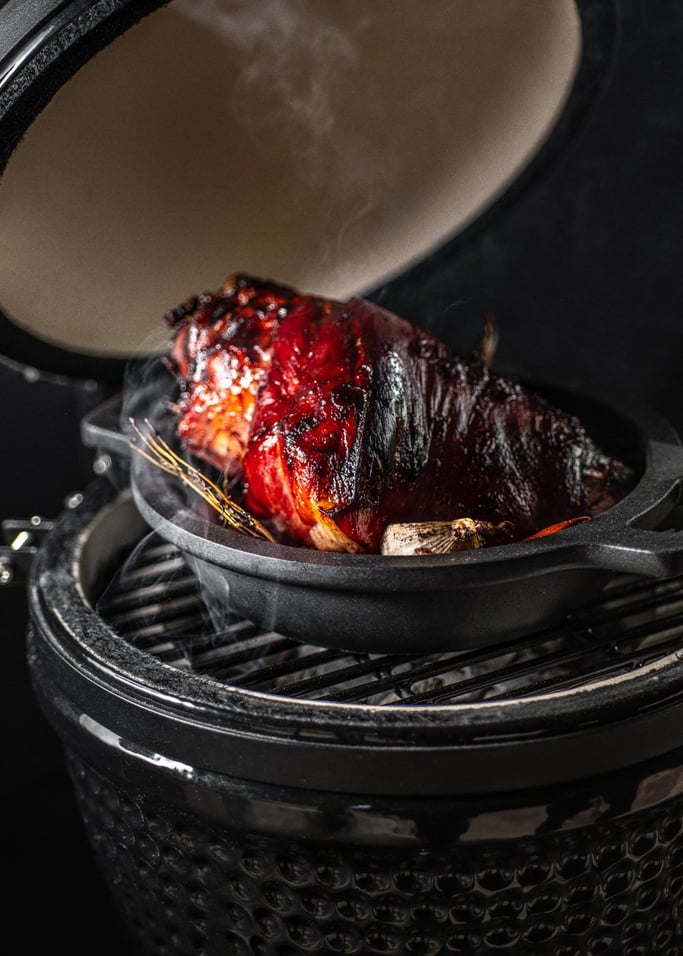 BBQ KAMADO - Barbacoa ahumadora de cerámica, imagen de galería 6