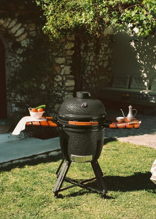 Comprar BBQ KAMADO - Barbacoa ahumadora de cerámica