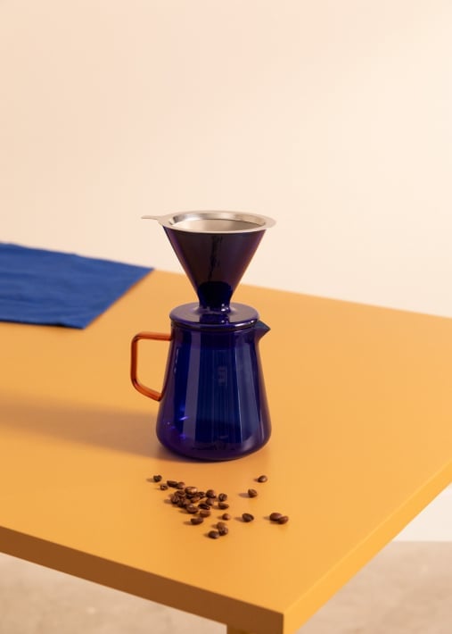 Comprar AMBAR COLLECTION - Cafetera 670 y 500ml de vidrio de borosilicato