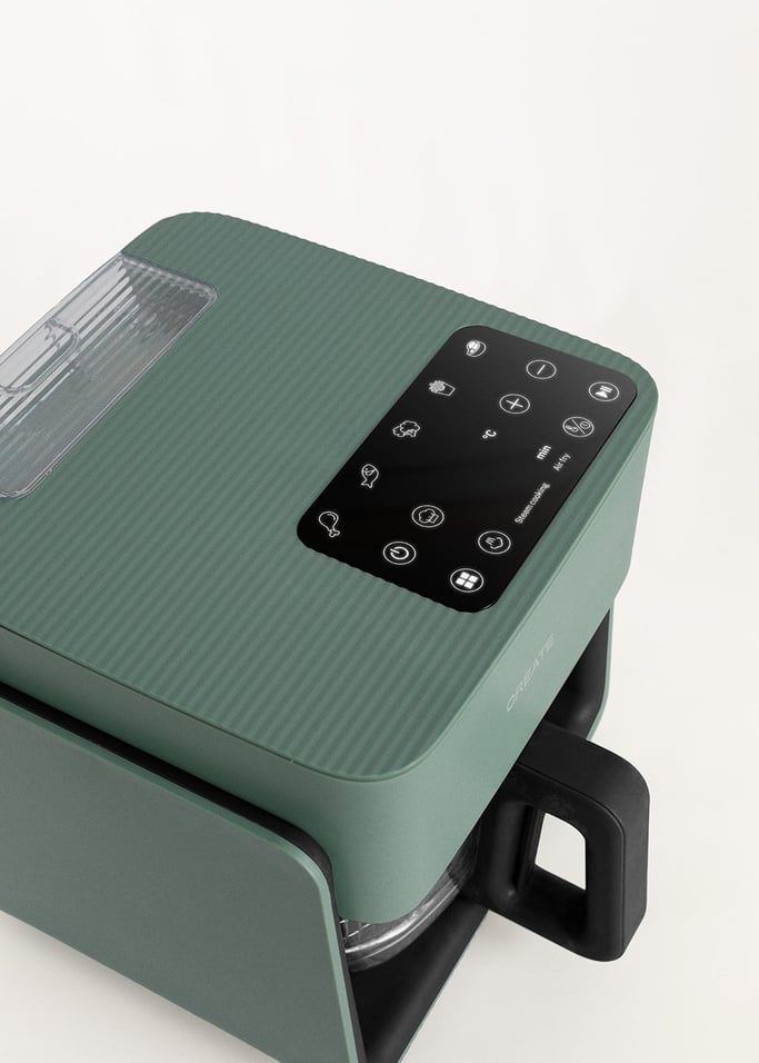 AIR FRYER STUDIO CRYSTAL - Freidora de aire de cristal 4.2L con vaporizador opcional, imagen de galería 8