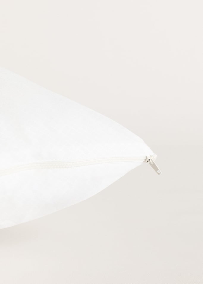 Almohada de fibra de doble funda firmeza media, imagen de galería 5