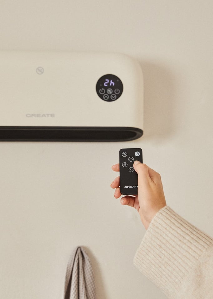 WARM WALL PRO - Calefactor cerámico de pared o suelo con WiFi, imagen de galería 4