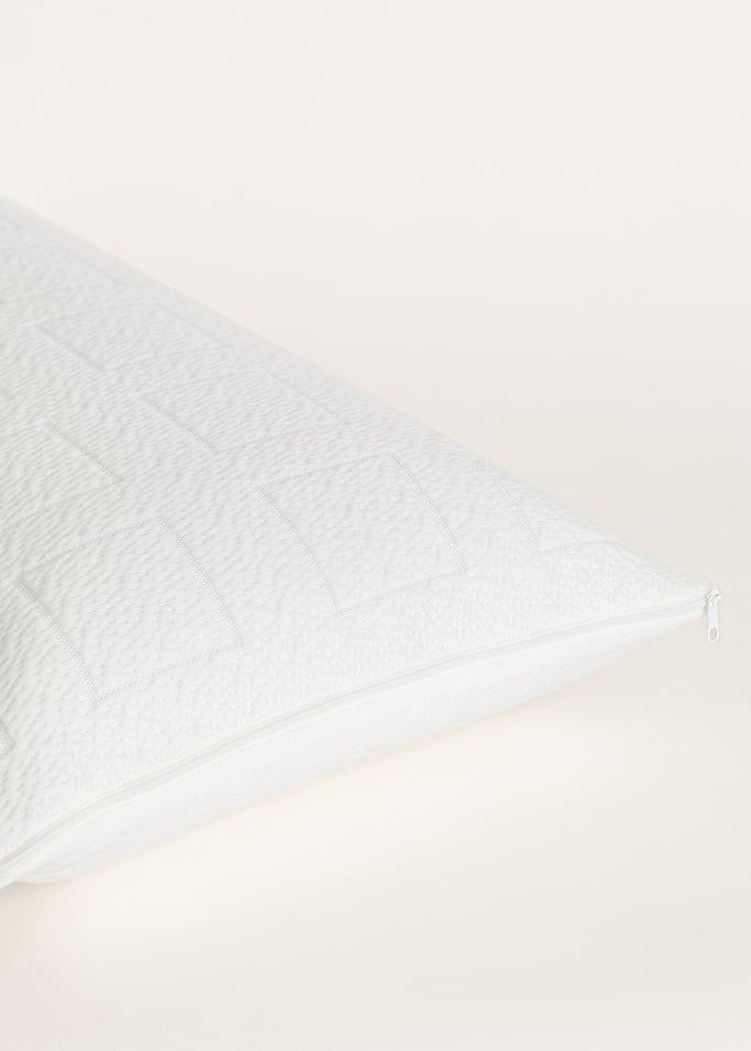 Almohada viscoelástica efecto frío firmeza baja, imagen de galería 4