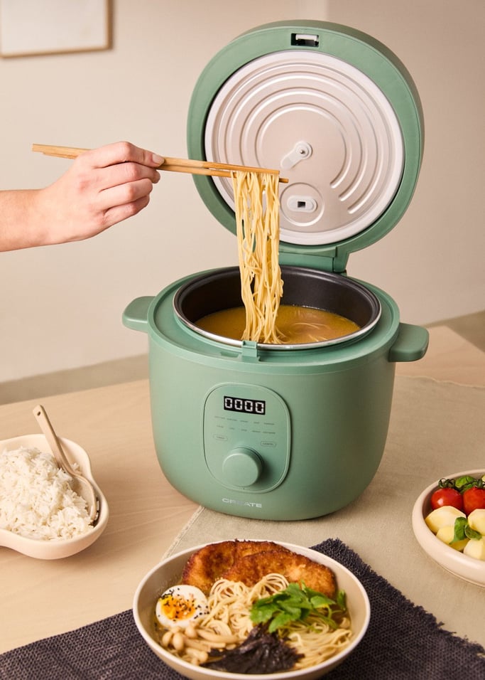RICE COOKER STUDIO - Arrocera eléctrica multifunción con cesta vaporera, imagen de galería 3