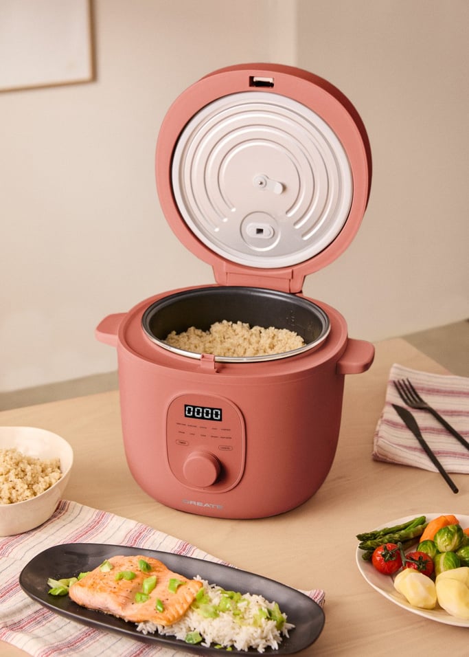 RICE COOKER STUDIO - Arrocera eléctrica multifunción con cesta vaporera, imagen de galería 3