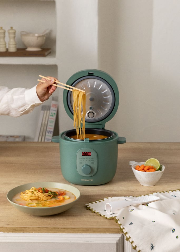 RICE COOKER STUDIO - Arrocera eléctrica multifunción con cesta vaporera, imagen de galería 2