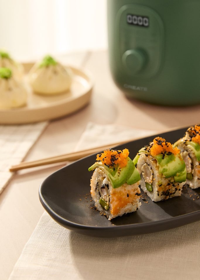 RICE COOKER STUDIO - Arrocera eléctrica multifunción con cesta vaporera, imagen de galería 4