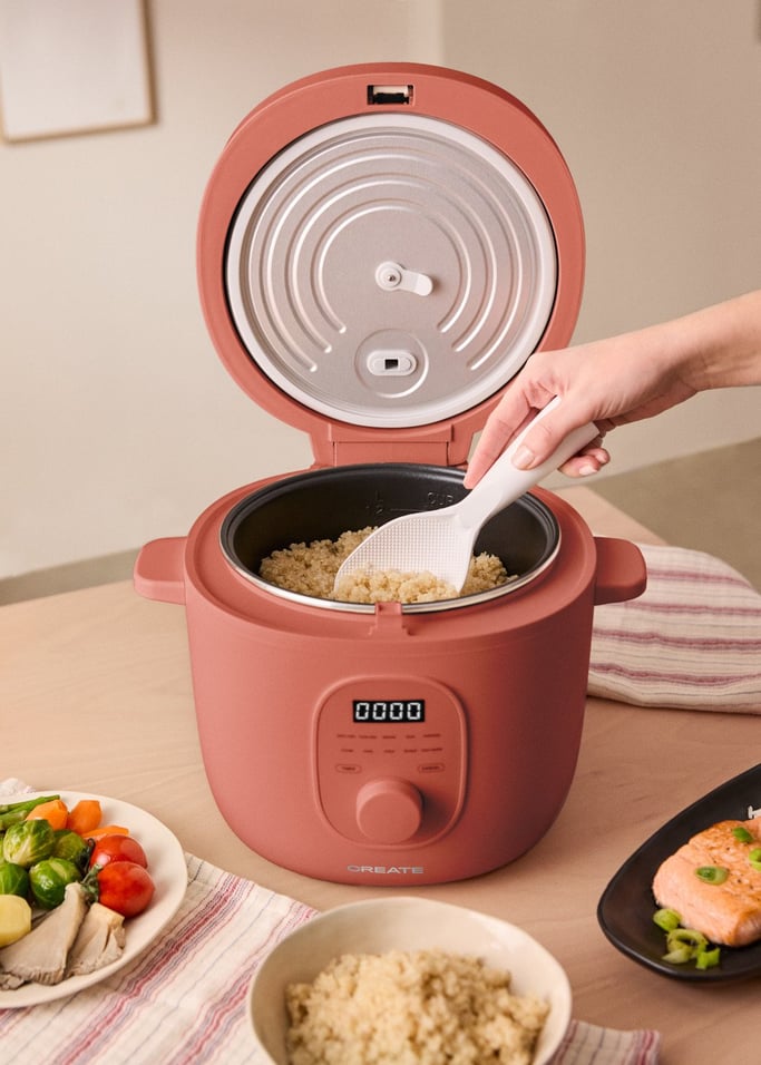 RICE COOKER STUDIO - Arrocera eléctrica multifunción con cesta vaporera, imagen de galería 2