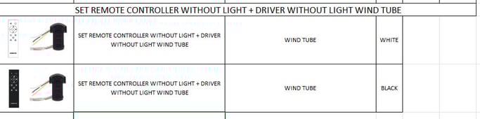 Set Remote control + driver NO Dimable - WIND CLEAR STUDIO M  [181144], imagen de galería 3915325